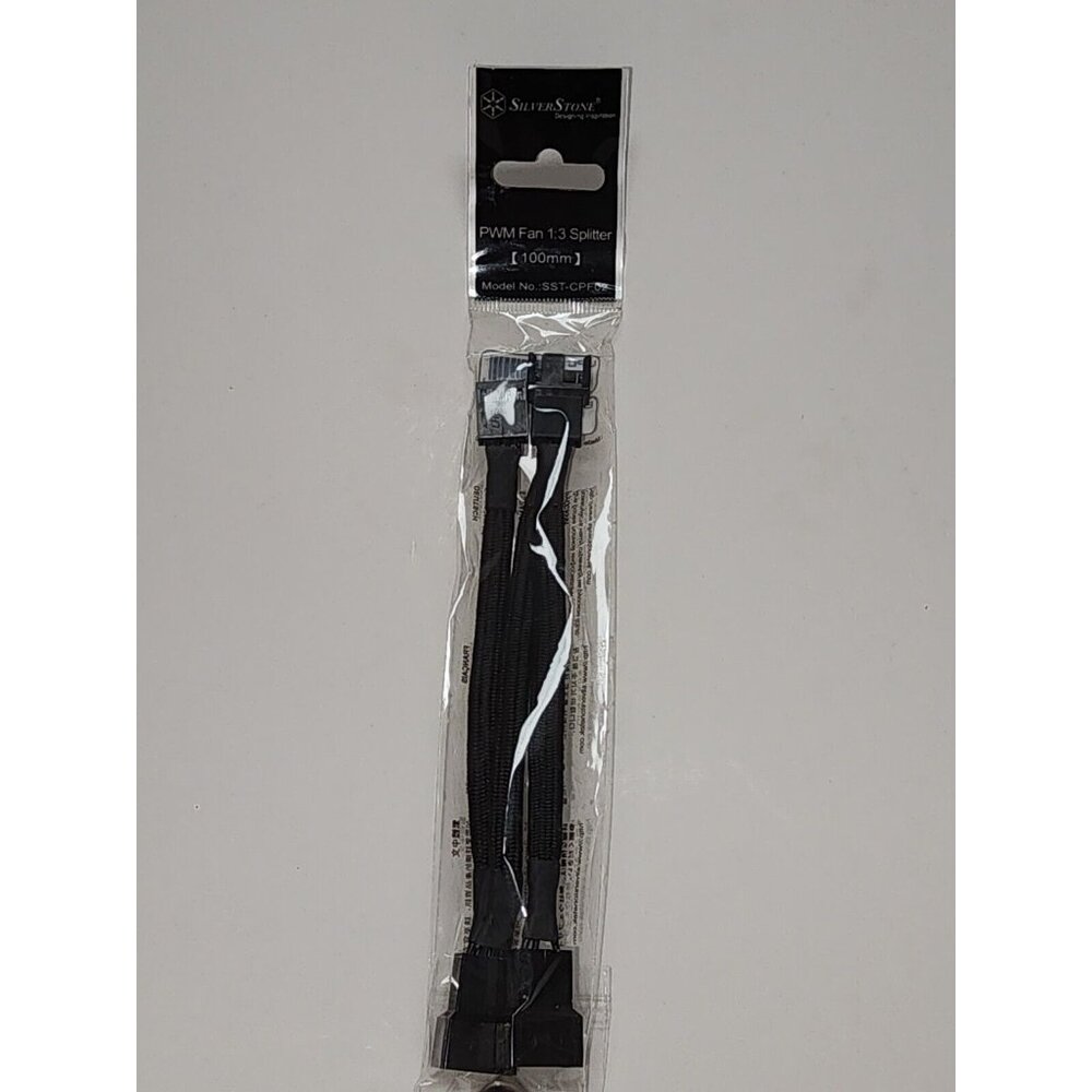 Silverstone 100mm One-to-three PWM fan splitter Adapter Cable SST-CPF02 CPF02
